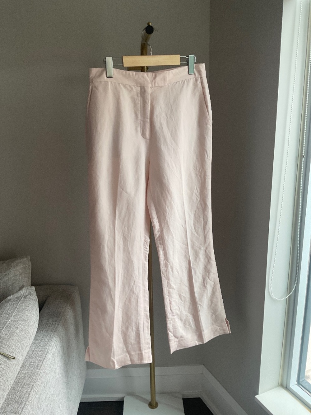 Sandro Paris Light Wide Leg Pants
